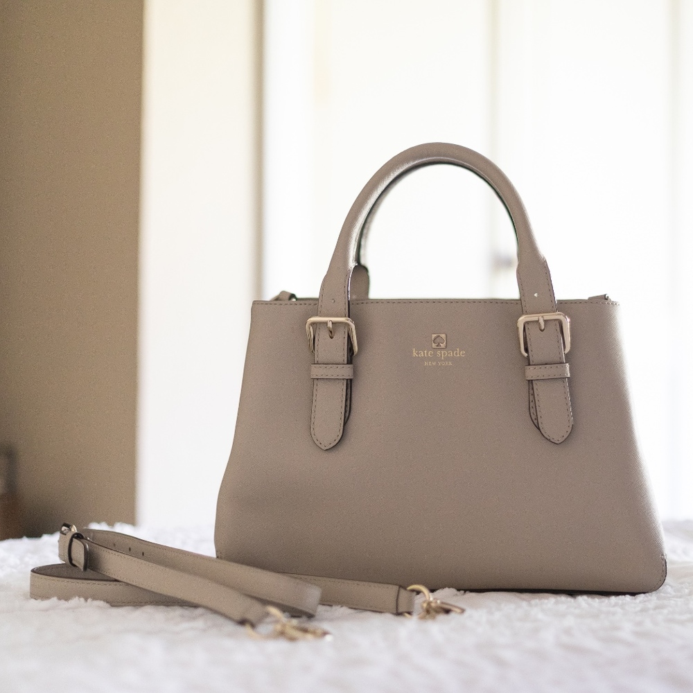 Kate Spade Handbag/Crossbody (Taupe)